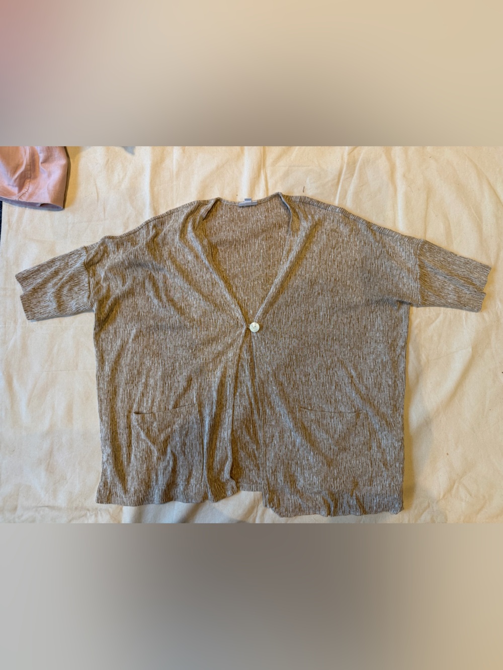 J Jill L Tall sweater short sleeve